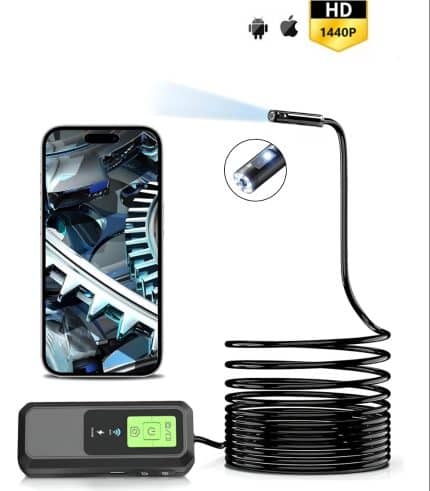 ANESOK W600 WIFI endoscope-Borescope 7.9mm-1440p hd ip67-waterproof-industrial iOS PC MacOS Android HARD_endoscope.bg