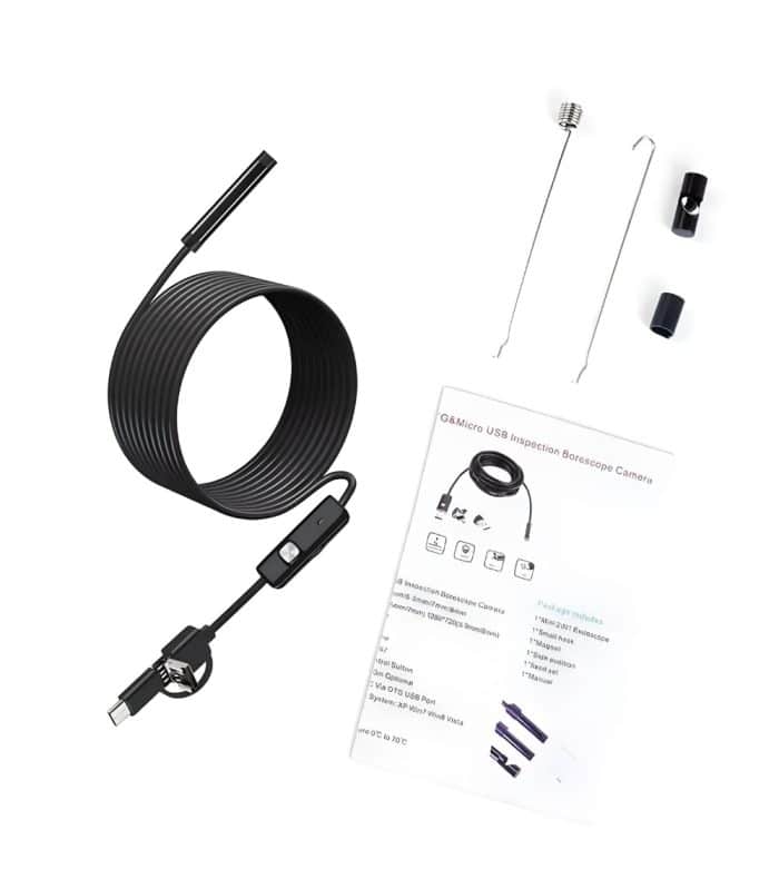 INSKAM Y102-USB endoscope-single lens ip67-waterproof-borescope-industrial PC Android 720P HARD_1_2